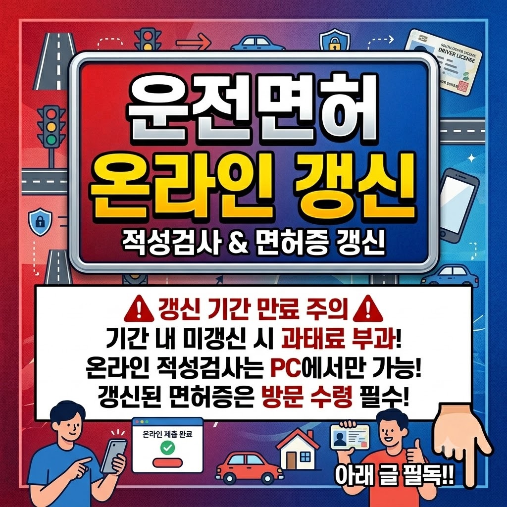 운전면허 적성검사 갱신