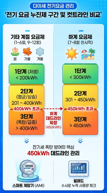 전기요금 누진제 구간