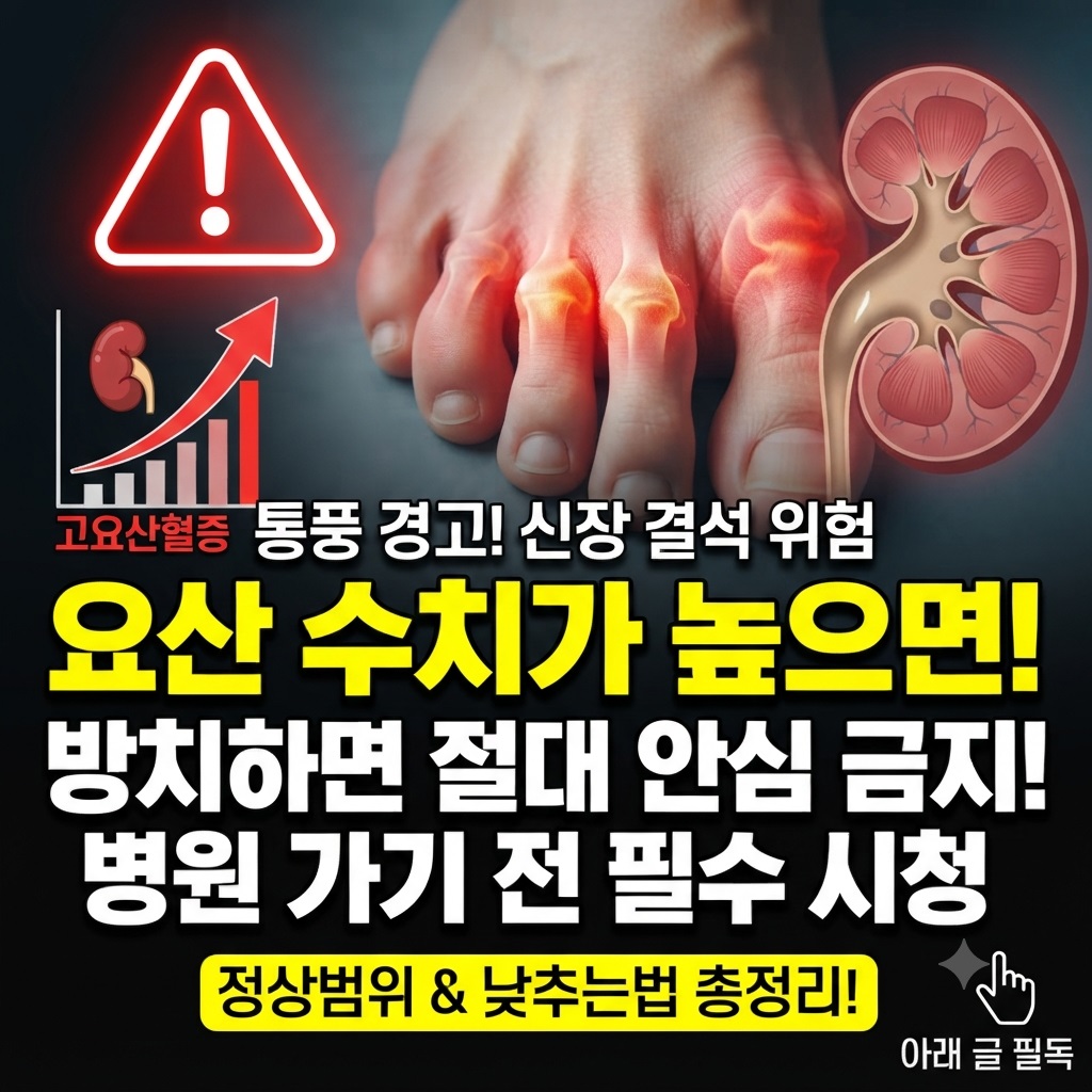 요산 수치가 높으면