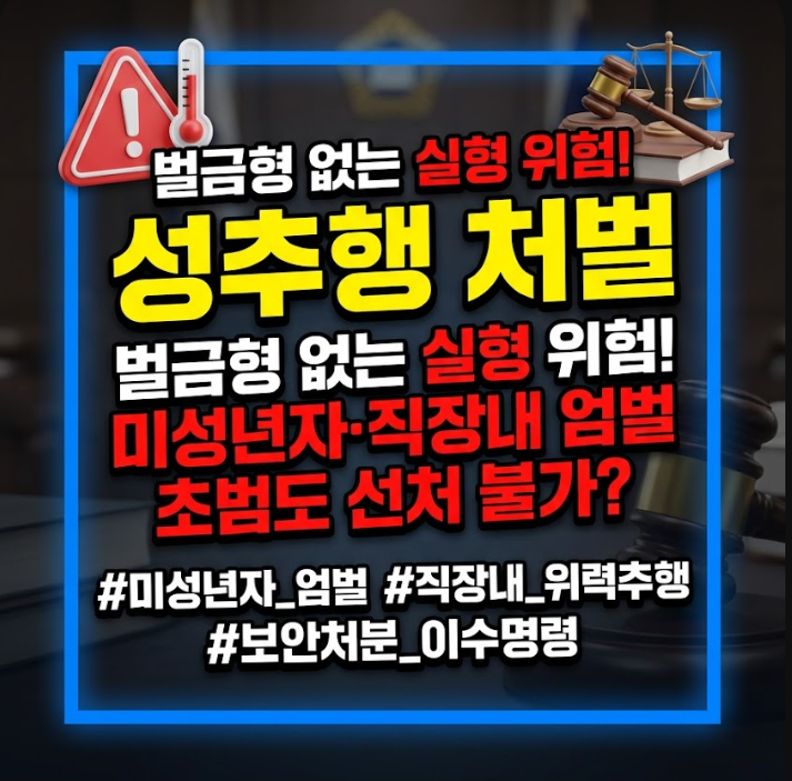 성추행 처벌