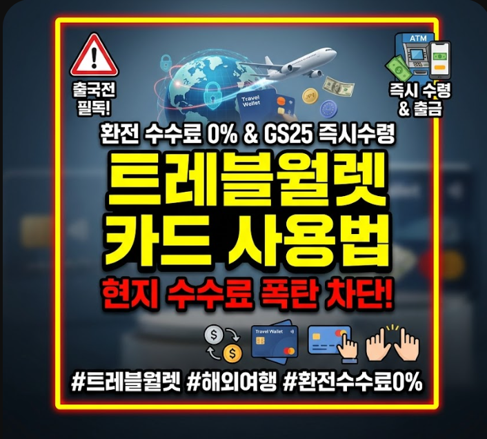 트레블월렛 카드 사용법