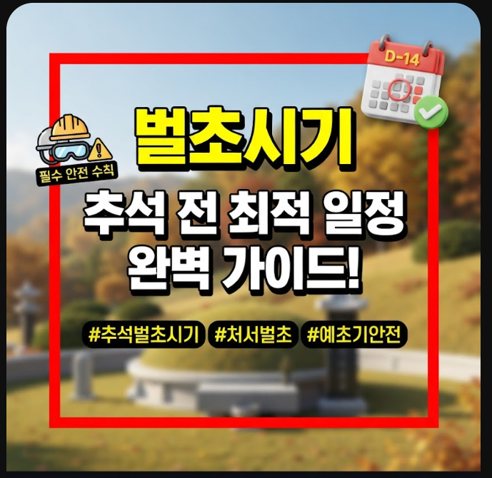 벌초시기