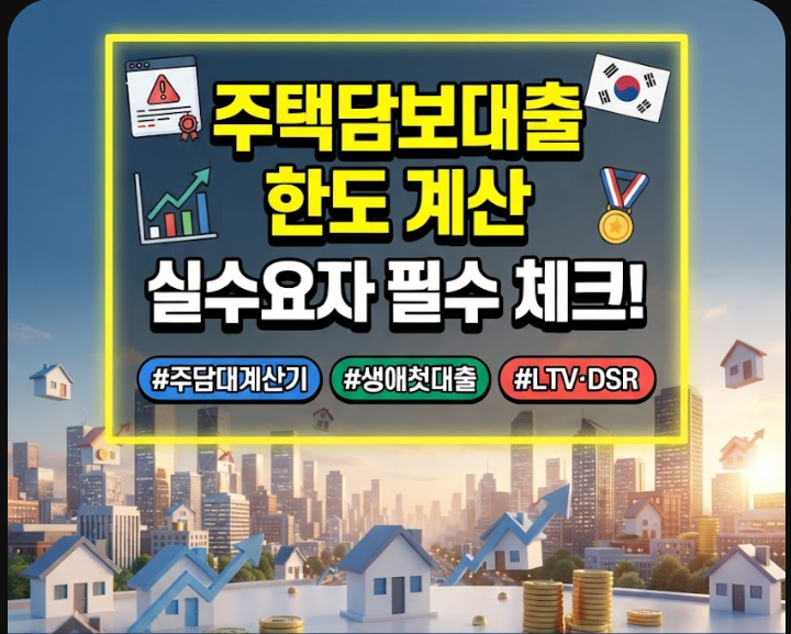 주택담보대출 한도 계산