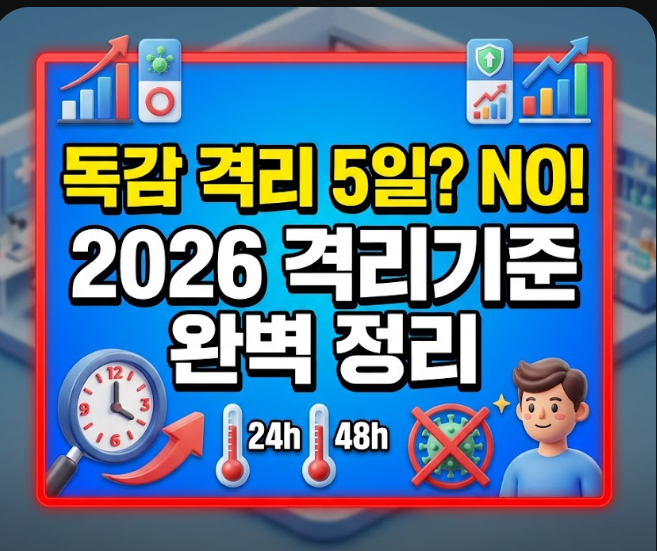 A형 독감 격리기간